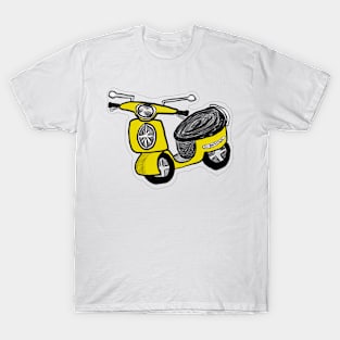 Yellow scooter T-Shirt